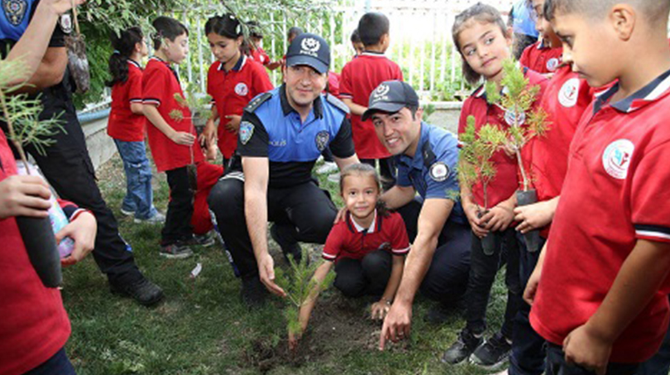Erzincan İl Emniyet Müdürlüğü Toplum Destekli Polislik Şube Müdürlüğü koordinesinde,