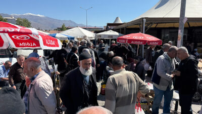 Erzincan’da her hafta pazartesi günleri kurulan Buğday Meydanı Semt Pazarı,