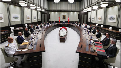 Cumhurbaşkanı Erdoğan başkanlığında toplanan Millî Güvenlik Kurulu’nda terörle mücadelede kararlılık