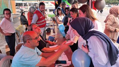 Erzincan’da 3–9 Eylül Halk Sağlığı Haftası etkinlikleri kapsamında Dörtyol Meydanı’nda