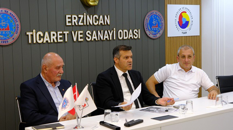 Erzincan Ticaret ve Sanayi Odası’nın (Erzincan TSO) Eylül ayı olağan