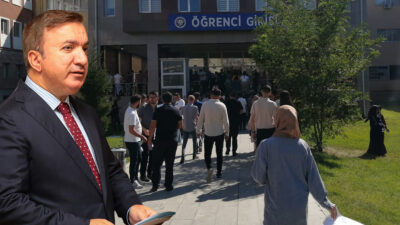 Erzincan Valisi Hamza Aydoğdu, kentte öğrenim gören lise ve üniversite