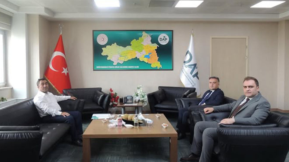 Çayırlı Kaymakamı İsmail Battal ve Otlukbeli Kaymakamı İbrahim Gökçe, DAP