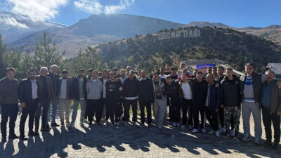 24 Erzincanspor, zorlu Beykoz karşılaşması öncesi Ergan Dağı’nda düzenlenen moral