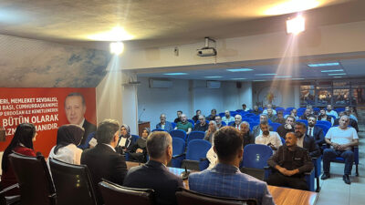 AK Parti Erzincan İl Başkanlığı, yürütme ve yönetim kurulu toplantısı