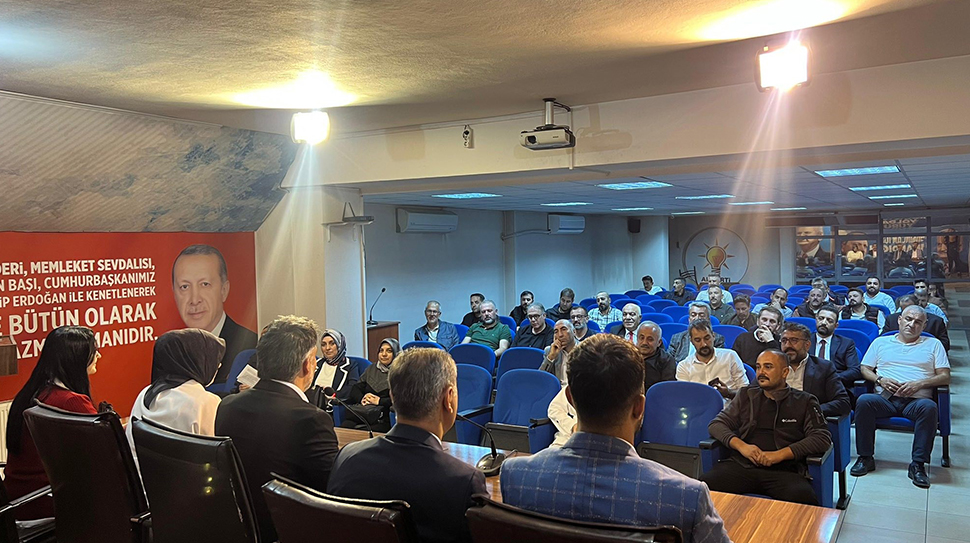 AK Parti Erzincan İl Başkanlığı, yürütme ve yönetim kurulu toplantısı