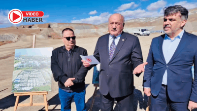 Erzincan’da yapımı süren Besi Organize Sanayi Bölgesi (OSB) çalışmalarında önemli bir aşamaya