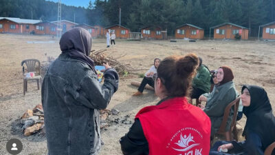 Erzincan İnovasyon Gençlik Merkezi öğrencileri, Refahiye Dumanlı Tabiat Parkı’nda düzenlenen