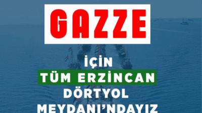 Erzincan İl Müftülüğü organizasyonuyla düzenlenecek buluşmada, vatandaşlar Gazze’de yaşanan zulme