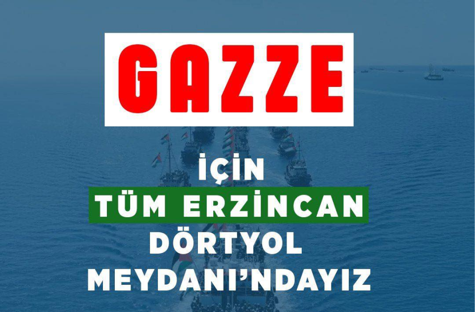 Erzincan İl Müftülüğü organizasyonuyla düzenlenecek buluşmada, vatandaşlar Gazze’de yaşanan zulme