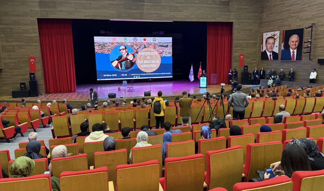 Halk Ozanı Âşık Davut Sularî, Erzincan’da Anıldı Erzincan’da Kureyşan Ocağı ve Âşık Davut Sularî Sempozyumu düzenlendi.  Erzincan