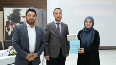 Diyanet İşleri Başkanlığı tarafından düzenlenen 2025 Yılı Hafızlık 3. Bölge