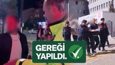 Aksaray’da alkollü sürücünün trafik polislerine saldırması üzerine başlatılan soruşturma kapsamında