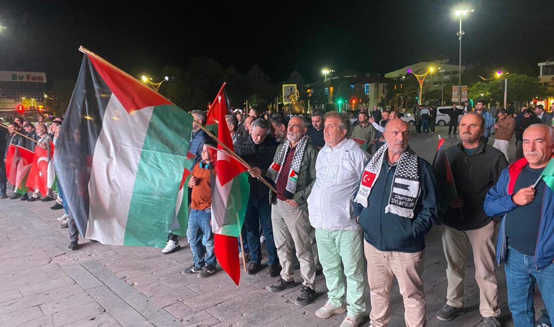 Gazze’ye insani yardım ulaştırmak isteyen Sumud Filosu’na yapılan saldırıya Erzincan’dan