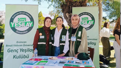 Yeşilay Erzincan Şubesi Genç Yeşilay Birimi, Erzincan Binali Yıldırım Üniversitesi