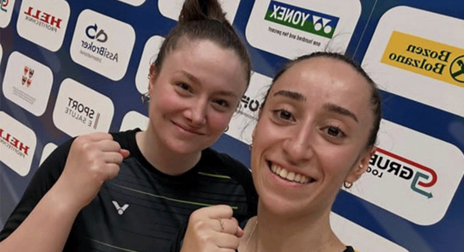 Victor Türkiye International Challenge 2025’te çift kadınlar kategorisinde milli sporcular