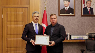 Erzincan Valisi Doç. Dr. Hamza Aydoğdu, görevinde gösterdiği üstün gayret ve