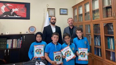 Üzümlü İmam Hatip ortaokulu öğrencileri eğitim faaliyetleri kapsamında İlçe müftülüğüne