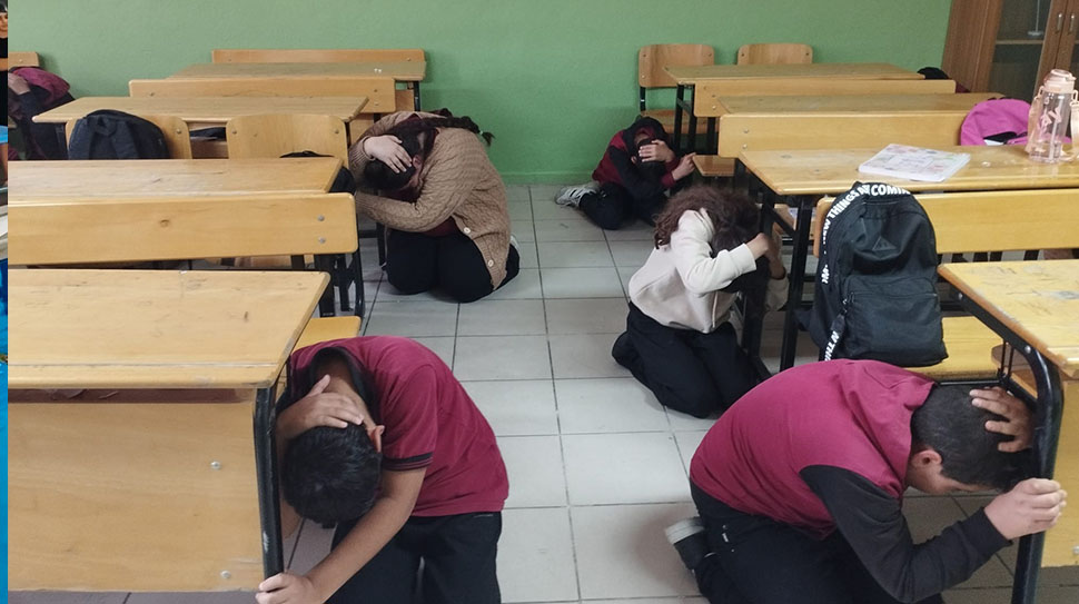 Yeşil Vatan- Benim Okulum Geleceğe Çare Ekim ayı ” Afet