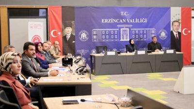 Erzincan’da kadına yönelik şiddetle mücadele çalışmaları kapsamında İl Koordinasyon İzleme