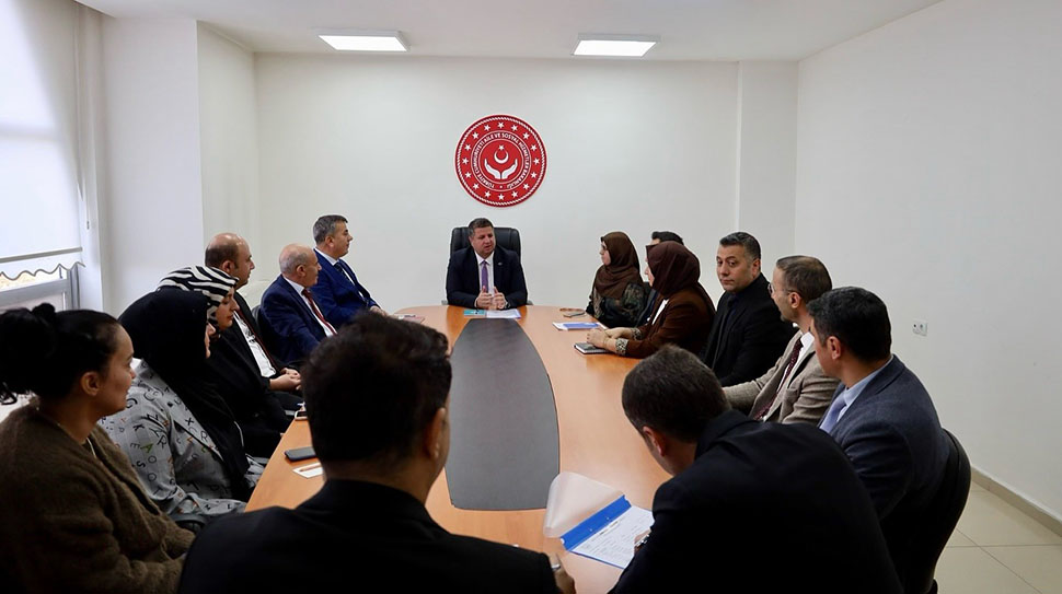 Erzincan Aile ve Sosyal Hizmetler İl Müdürü Serdar Demirci başkanlığında