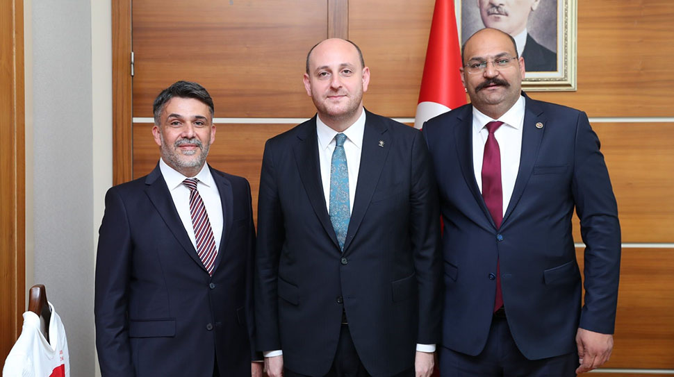 AK Parti Erzincan İl Başkanı Alpay Kabadayı ve Kemaliye Belediye
