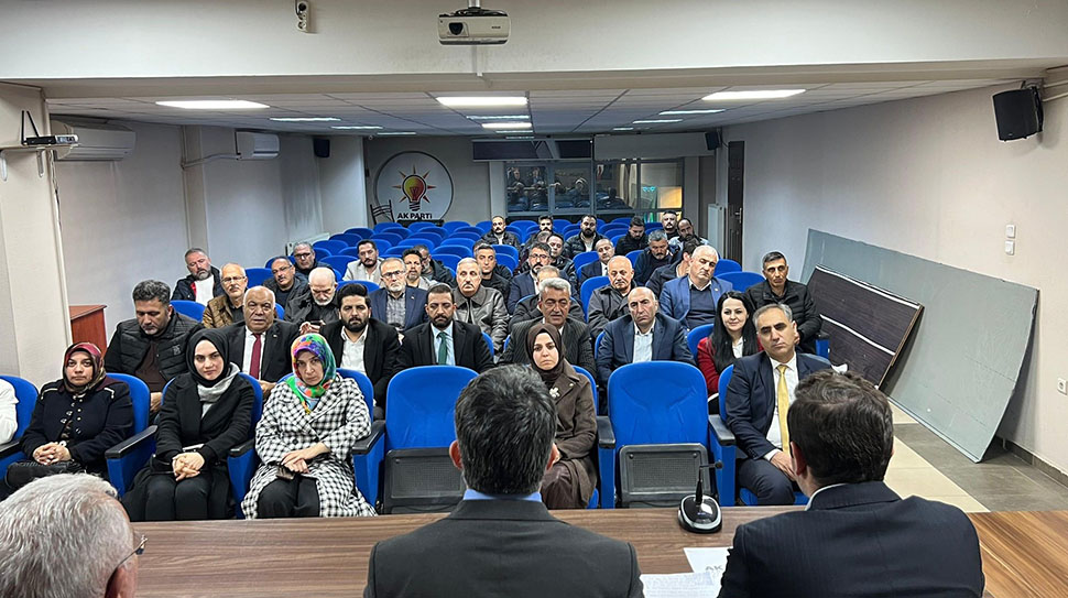 AK Parti Erzincan İl Başkanlığı’nın haftalık olağan yürütme ve yönetim