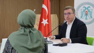 Erzincan Valisi Hamza Aydoğdu, “Halk Günü” buluşmaları kapsamında vatandaşlarla bir