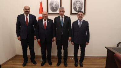 AK Parti Erzincan heyeti, Sağlık Bakanı Prof. Dr. Kemal Memişoğlu’nu