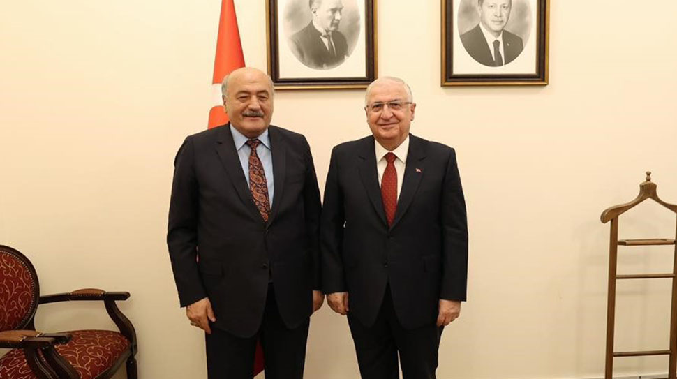 Erzincan AK Parti Milletvekili Süleyman Karaman, Milli Savunma Bakanı Yaşar