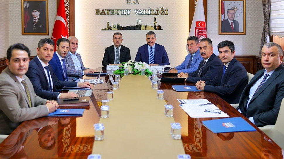 KUDAKA 161’inci Yönetim Kurulu Toplantısı Bayburt’ta gerçekleştirildi. Erzincan’ı temsilen katılan