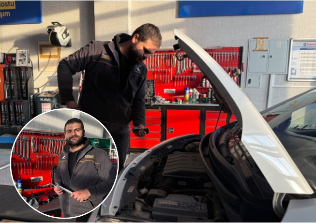 Araç oto bakım ustaları, havaların hızla soğumasıyla birlikte araçlarda antifrizden