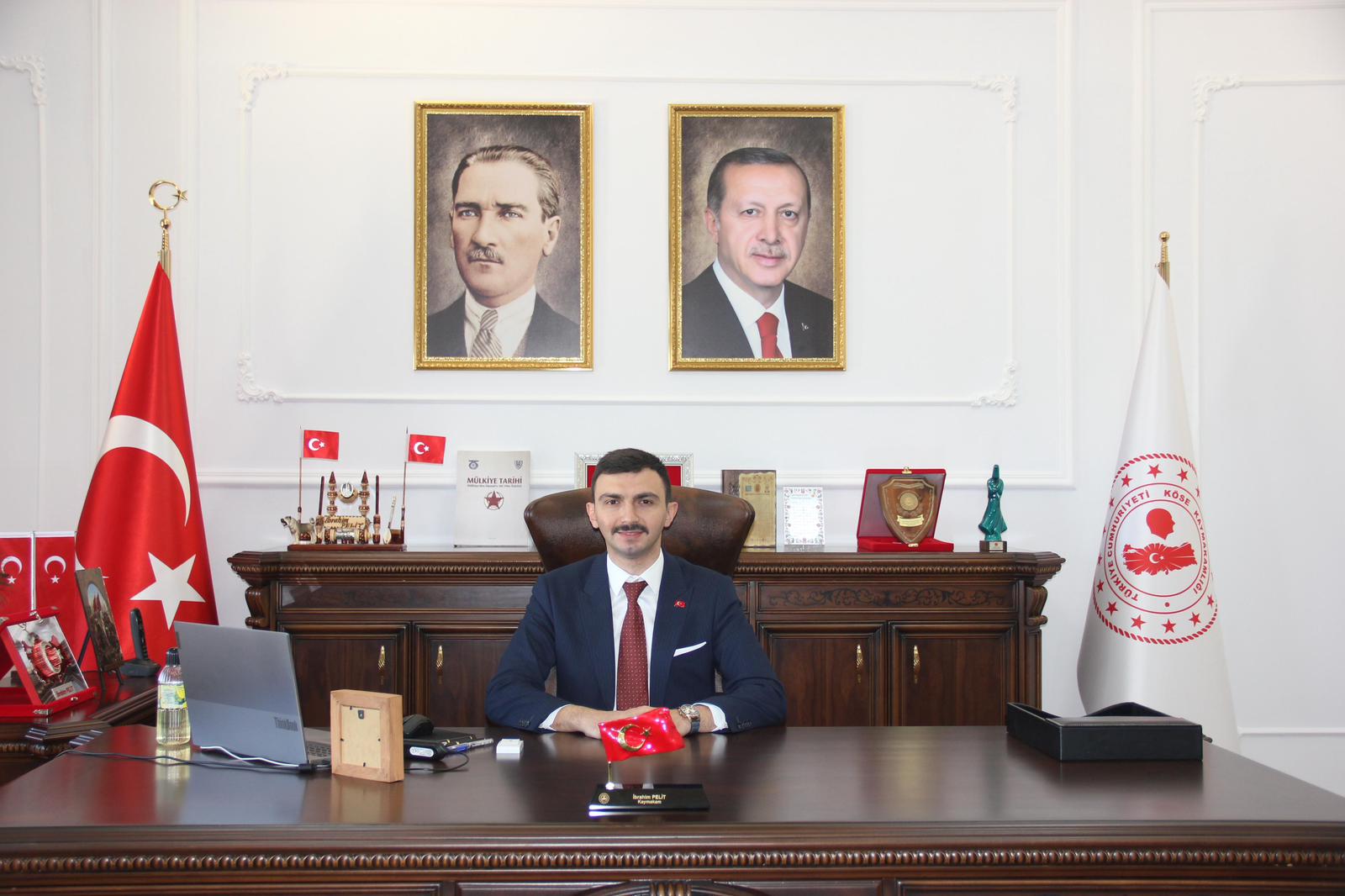 Sivas doğumlu genç mülki idare amiri İbrahim Pelit; Gümüşhane, Amasya,