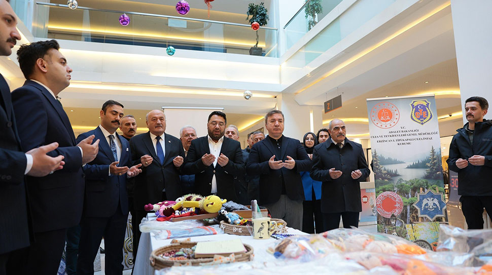 Erzincan Ceza İnfaz Kurumları bünyesinde bulunan hükümlü ve tutukluların üretim