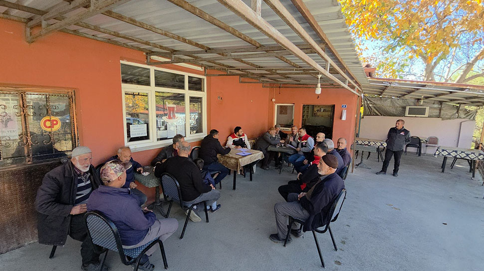 Tarım ve Orman Bakanlığı’nın ülke genelinde yürüttüğü “Cuma Buluşmaları” kapsamında,