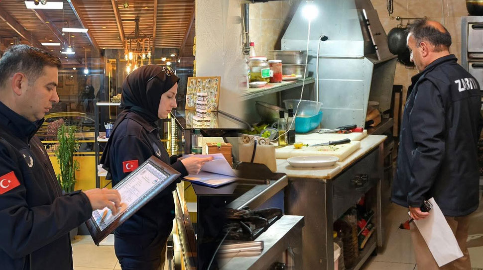 Erzincan Belediyesi Zabıta Müdürlüğü ekipleri, kent merkezinde faaliyet gösteren 126