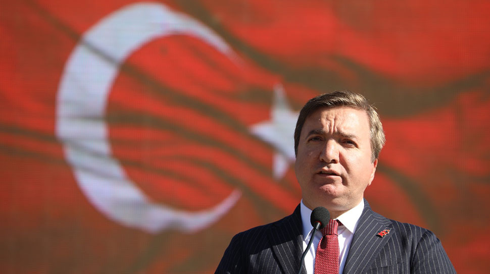 Erzincan Valisi Hamza Aydoğdu 10 Kasım Atatürk’ü Anma Günü dolayısıyla