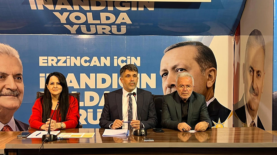 AK Parti Erzincan İl Başkanlığı tarafından İl Yürütme ve Yönetim