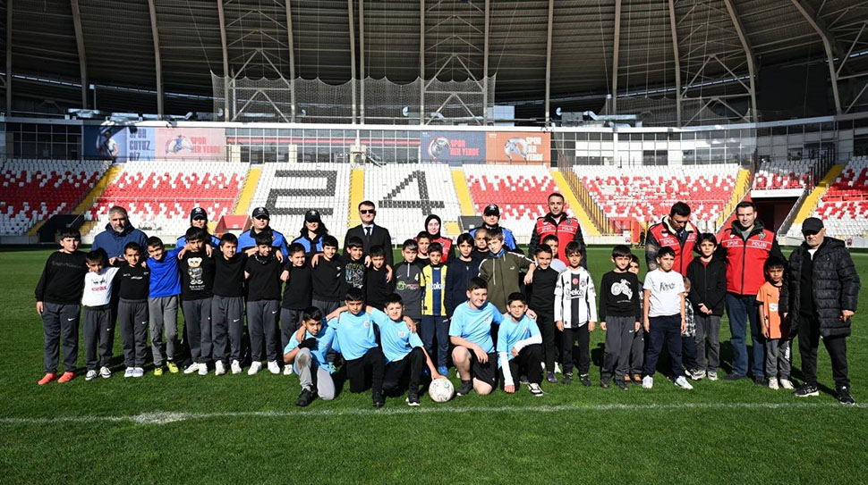 Değer Erzincan Spor Kulüpleri Projesi kapsamında, İl Emniyet Spor Kulübü