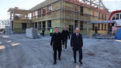 Erzincan Valisi Hamza Aydoğdu, Ergan Dağı Kayak Merkezi’nde kış sezonu