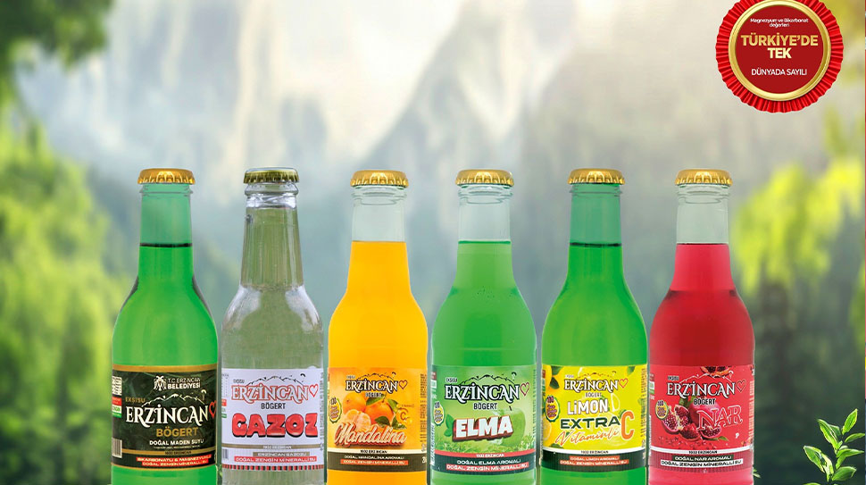 Erzincan Belediyesi’ne ait Ekşisu Erzincan Bögert, sade ve meyveli maden