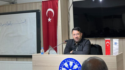 Türkiye Yazarlar Birliği Erzincan Şubesi’nin düzenlediği programda İl Müftüsü İsmail