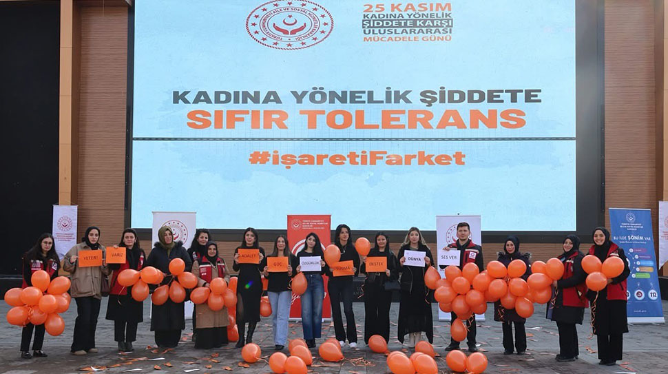 Erzincan Aile ve Sosyal Hizmetler İl Müdürlüğü, 25 Kasım Kadına