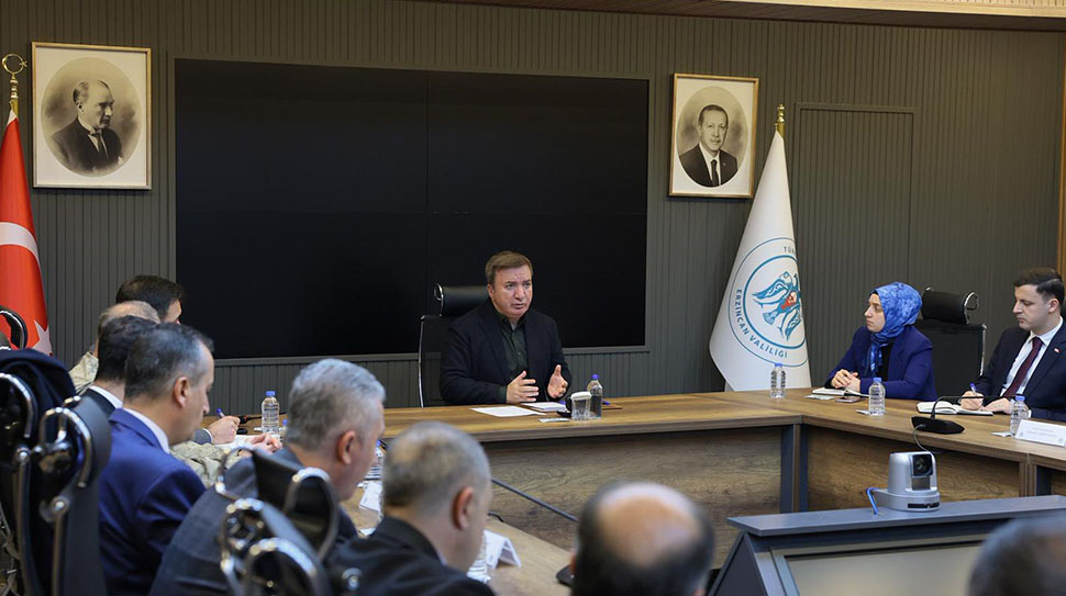 Erzincan’da düzenlenen 29. Birim Amirleri Toplantısı’nda, şehirdeki yatırımların son durumu