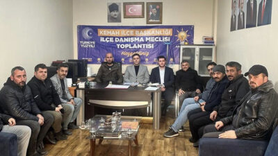 AK Parti Erzincan teşkilatları, yerel bazdaki çalışmalarını değerlendirmek ve gelecek