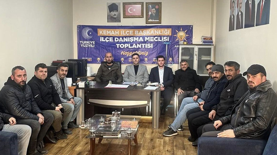 AK Parti Erzincan teşkilatları, yerel bazdaki çalışmalarını değerlendirmek ve gelecek