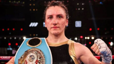 Bayburtlu milli boksör Elif Nur Turhan, tarihi bir başarıya imza