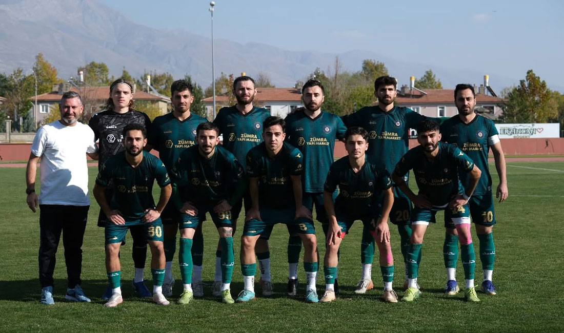 Bölgesel Amatör Lig (BAL) 3. Grup 13. haftasında Erzincangücü, kendi