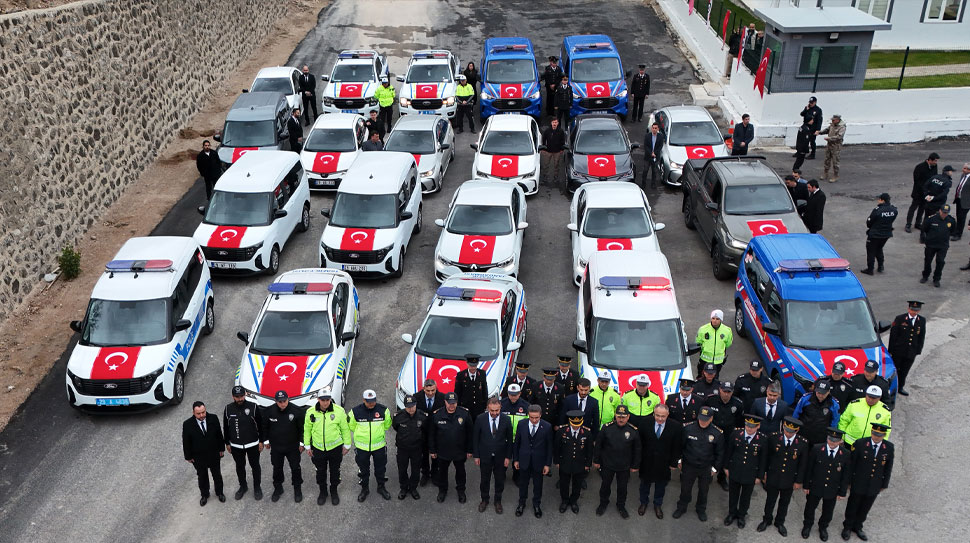 Gümüşhane’de, emniyet ve jandarma teşkilatlarının operasyonel kapasitesini artırmak amacıyla İçişleri