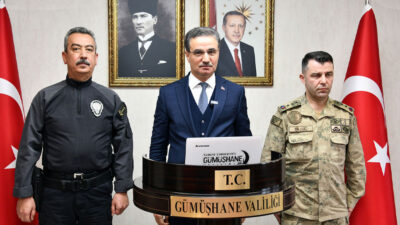 Gümüşhane Valisi Aydın Baruş, kentin kasım ayı asayiş ve güvenlik